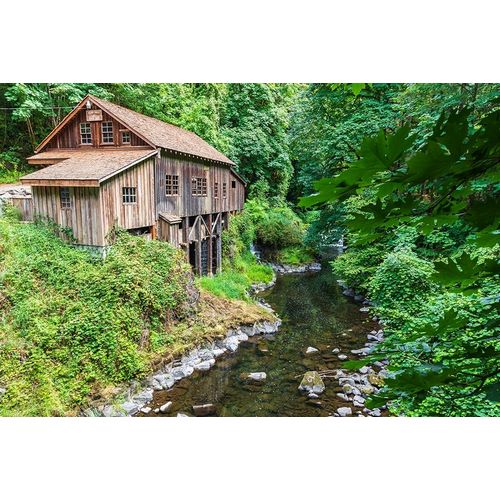 Washington State-Woodland Cedar Creek Grist Mill-near Vancouver-Washington